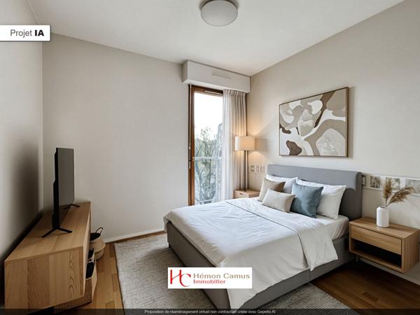 Appartement Nantes 2 pièces 50 m2-Balcon- Box,