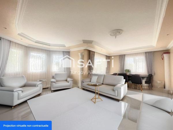 Découvrez le Charme Exceptionnel de cette Maison de 2010, Surplombant La Tour du Pin