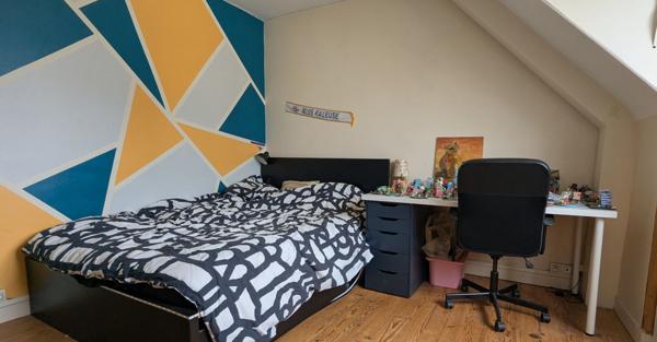 MORLAIX : maison 4 chambres avec jardin - quartier hôpital