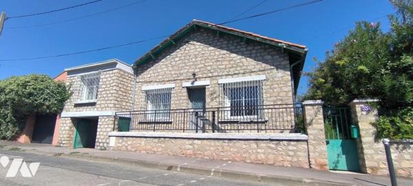 MONTPELLIER, quartier résidentiel de la Cité Mion, maison 114 m², 4 chambres, jardin 380 m² environ