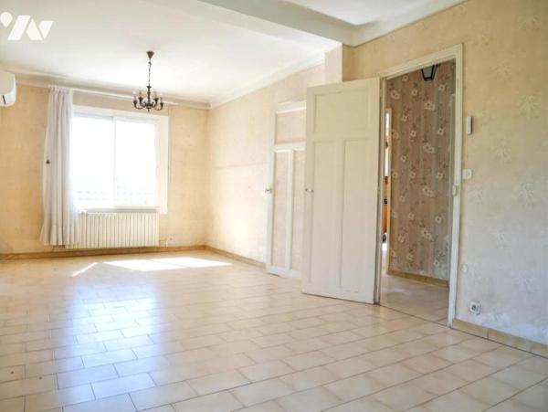 MONTPELLIER, quartier résidentiel de la Cité Mion, maison 114 m², 4 chambres, jardin 380 m² environ