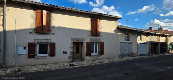 Maison 136.52 m² , 2 chambres, dépendances et jardin