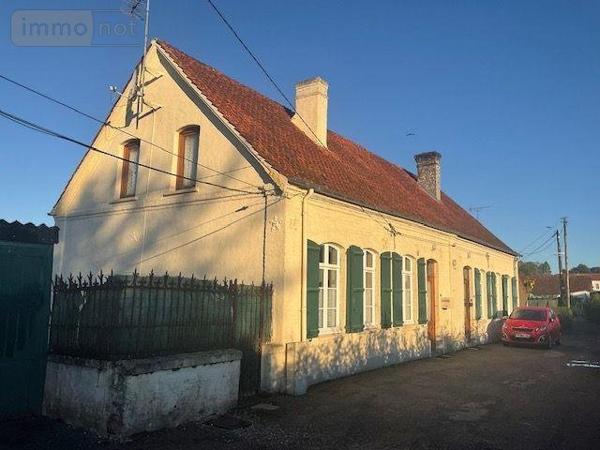 Maison à vendre à Auchy-lès-Hesdin dans le Pas-de-Calais (62770), ref : 2350