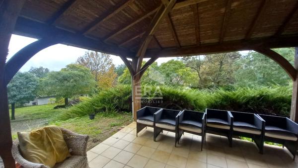 Maison individuelle des années 1980 en campagne proche de Montpon Ménestérol.