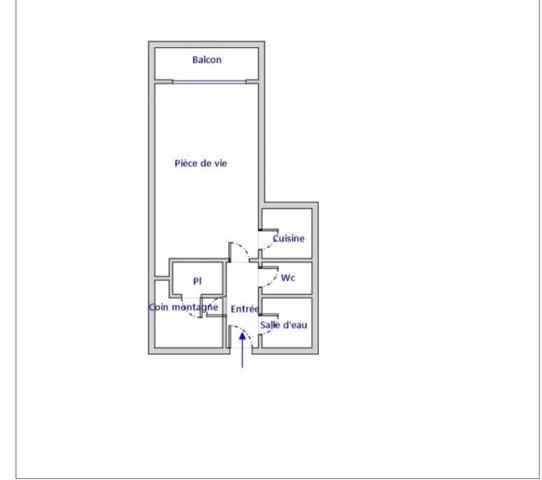 Studio à vendre 27,67 m² Villarembert