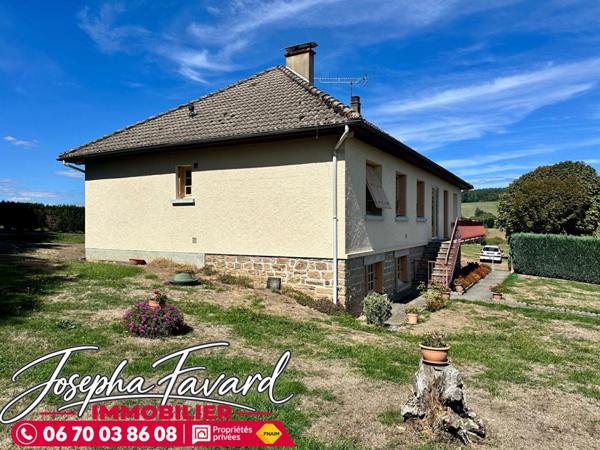 Esprit ferme sur 6,3 ha : 3 bâtiments agricoles de 425 m² et maison de 134 m² sur sous-sol