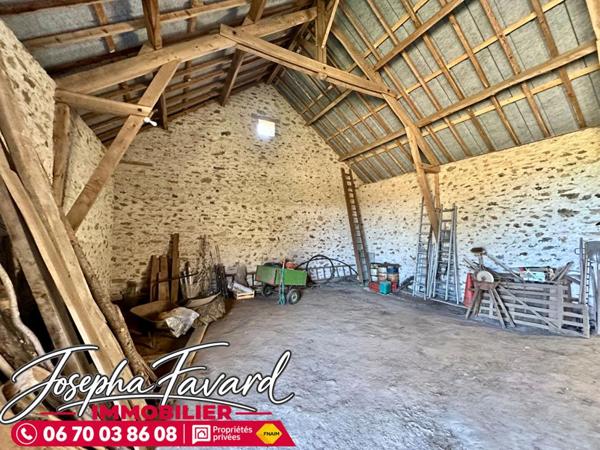 Esprit ferme sur 6,3 ha : 3 bâtiments agricoles de 425 m² et maison de 134 m² sur sous-sol