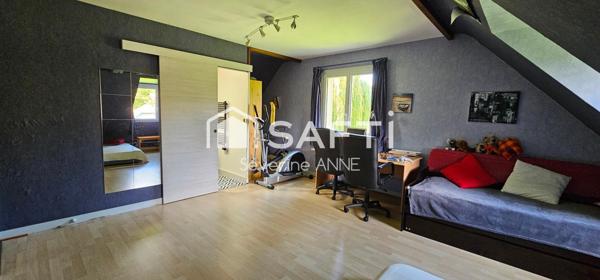 Belle Maison Familiale de 130 m², 4 chambres, 1 bureau, 3 salles de bain