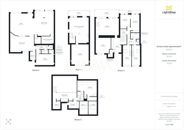 Vente Maison 12 pièces de 450m² - 92500 Rueil-Malmaison