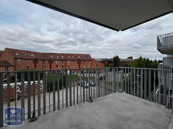 Appartement à louer 2 pièces 43.6m² Marquette-lez-Lille (59520)