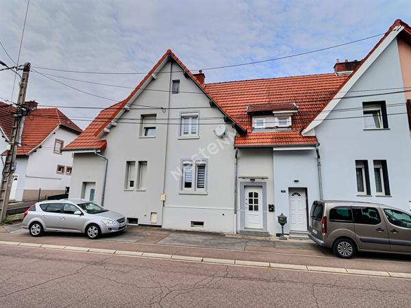 Maison Creutzwald 4 pièce(s) 71 m2 2 chambres jardin