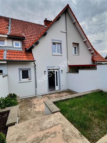 Maison Creutzwald 4 pièce(s) 71 m2 2 chambres jardin