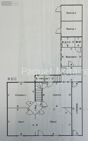 Maison à vendre à Condren dans l'Aisne (02700), ref : 10075/516
