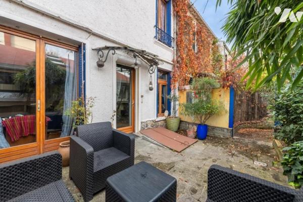 Maison en copropriété avec cour privative et cave - 92m²