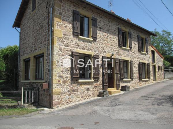 CHAUFFAILLESMaison en pierre de pays 6pièces 135M²