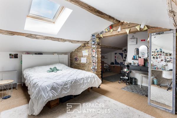 Duo de maisons rénovées avec piscine