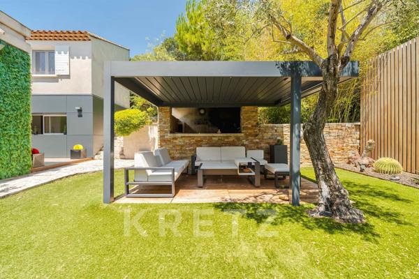 Allauch – Villa contemporaine avec piscine à débordement et appartement indépendant