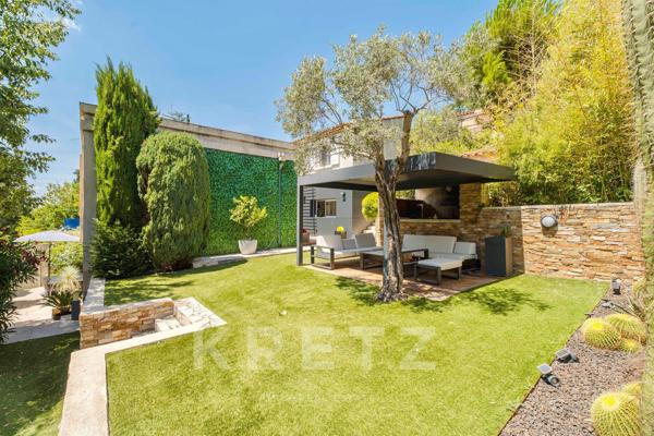 Allauch – Villa contemporaine avec piscine à débordement et appartement indépendant
