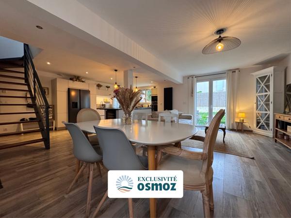 Maison type 5 avec jardin, stationnements et garage !