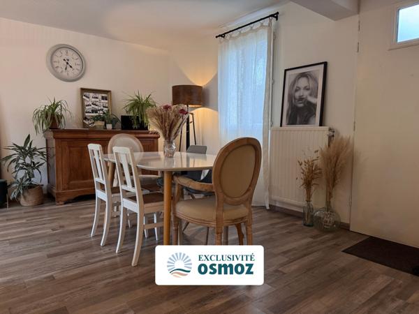 Maison type 5 avec jardin, stationnements et garage !