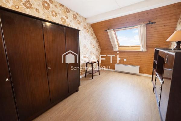 Maison 121m², 4 chambres, bureau, sous-sol, garage