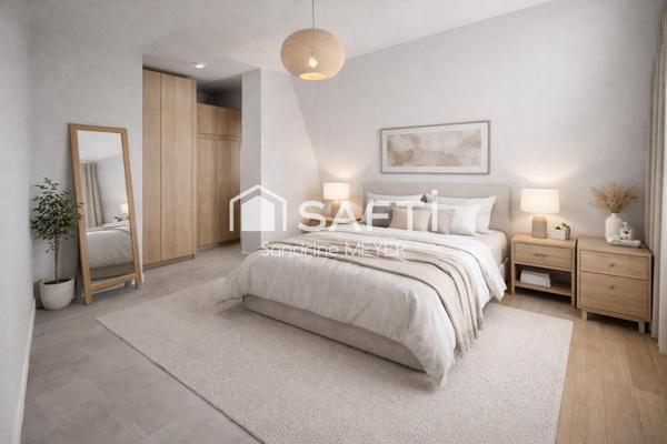 Maison 121m², 4 chambres, bureau, sous-sol, garage