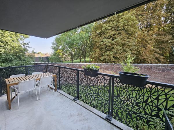 Marquette-lez-Lille – T3, balcon plein sud sans vis-à-vis, garage et deux stationnements