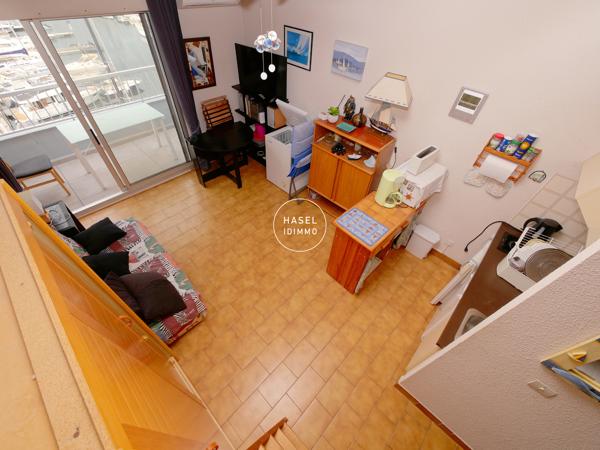 Appartement T1 avec parking privé Cap d'Agde (34300)