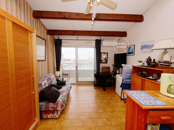 Appartement T1 avec parking privé Cap d'Agde (34300)