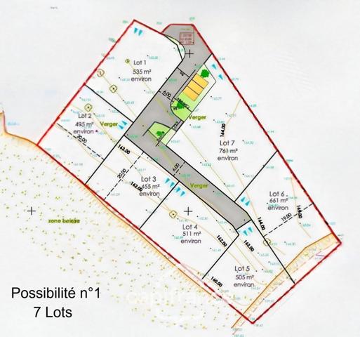 Terrain à vendre de 4 747,00 m² PONSAS (26)
