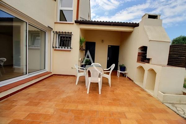 A VENDRE CABESTANY VILLA 3 FACES DE 108 M² SUR TERRAIN DE 400 M²