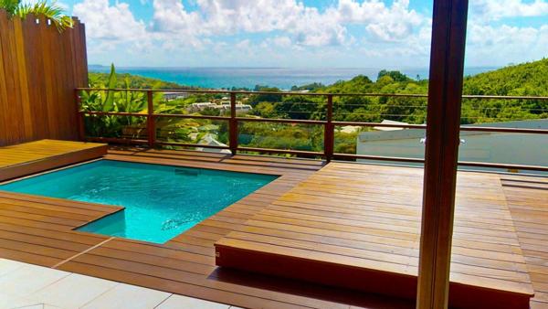 Magnifique villa T5, avec piscine et vue mer.