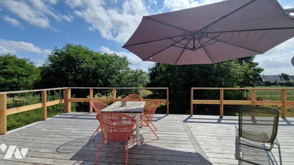 AU CALME SUR 3900 M² DE TERRAIN-124 M² HAB. 4 CHAMBRES