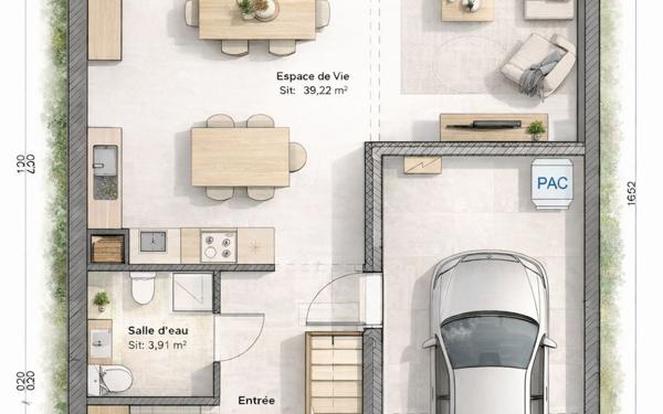 Maison à vendre    4 pièces • 110 m2 Obernai