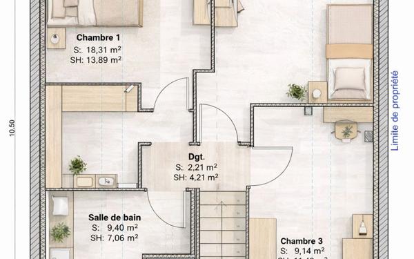 Maison à vendre    4 pièces • 110 m2 Obernai