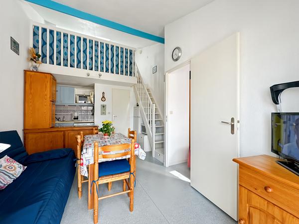 Maison T2 mezzanine dans résidence avec piscine