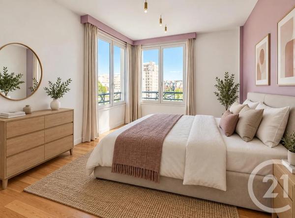 Appartement F5 à vendre  5 pièces - 93,39 m 2   AUBERVILLIERS  - 93