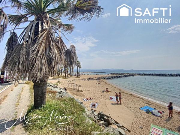 TERRAIN CONSTRUCTIBLE DE 595 m² - À PIED DES PLAGES ET DU CENTRE DE SAINT AYGULF (83370)