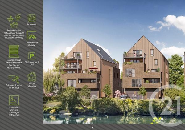 Appartement F2 à vendre  2 pièces - 48,74 m2 AMIENS - 80