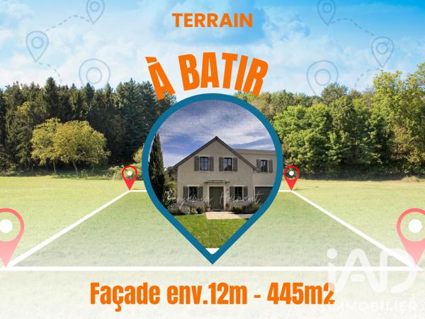 Terrain à vendre 445 m² Jouy-le-Châtel