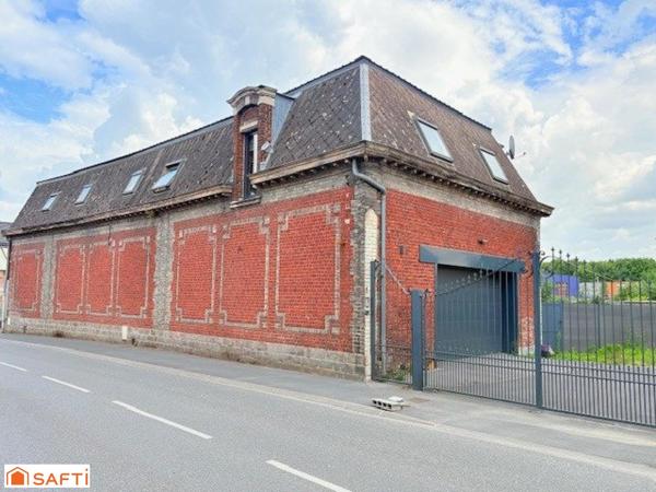 Anzin : Bien d’exception, ancienne grange (anciennes écuries) partiellement rénovée sur 621 m² de terrain