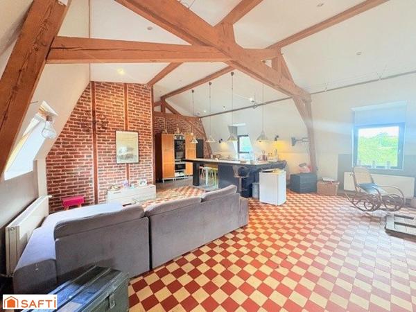Anzin : Bien d’exception, ancienne grange (anciennes écuries) partiellement rénovée sur 621 m² de terrain