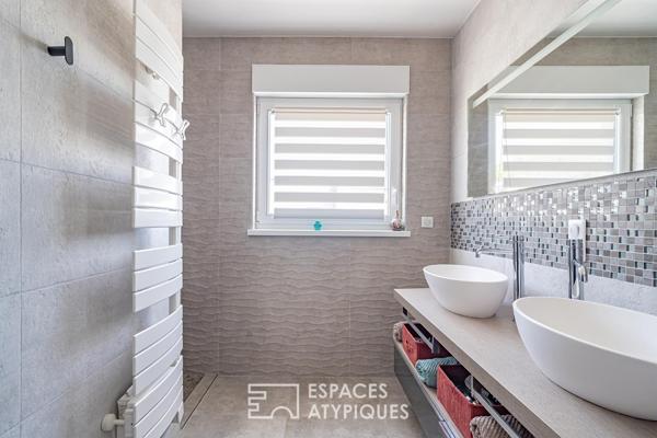 Maison contemporaine aux volumes uniques