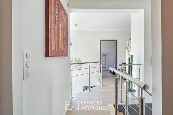 Maison contemporaine aux volumes uniques