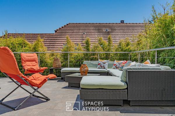 Maison contemporaine aux volumes uniques