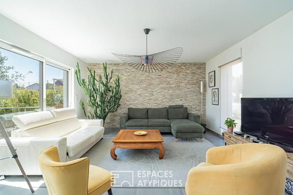 Maison contemporaine aux volumes uniques