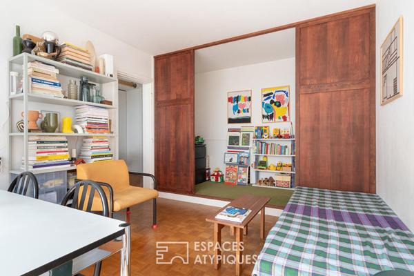 Appartement seventies avec balcon