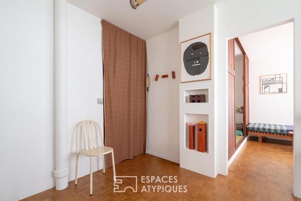 Appartement seventies avec balcon