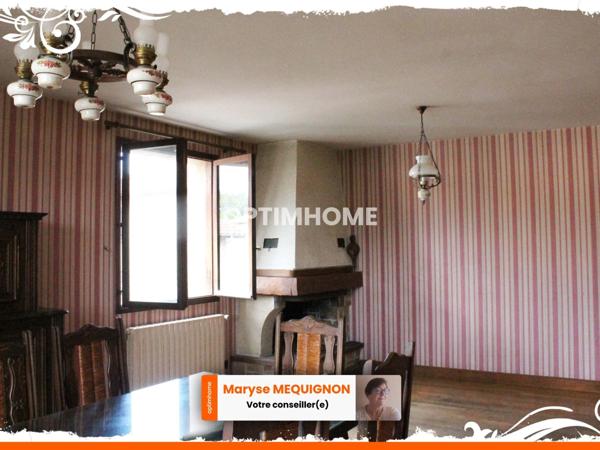 Maison à vendre 8 pièces COURPIERE (63) mitoyenneté que d'un coté