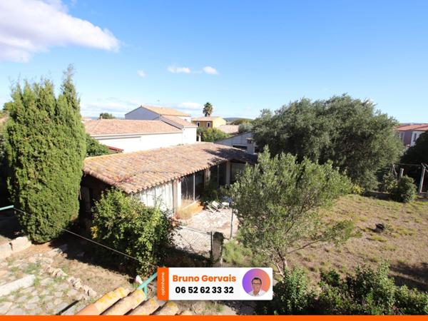 Rare maison à vendre 7 pièces sur terrain constructible de 1700m2 à MEZE